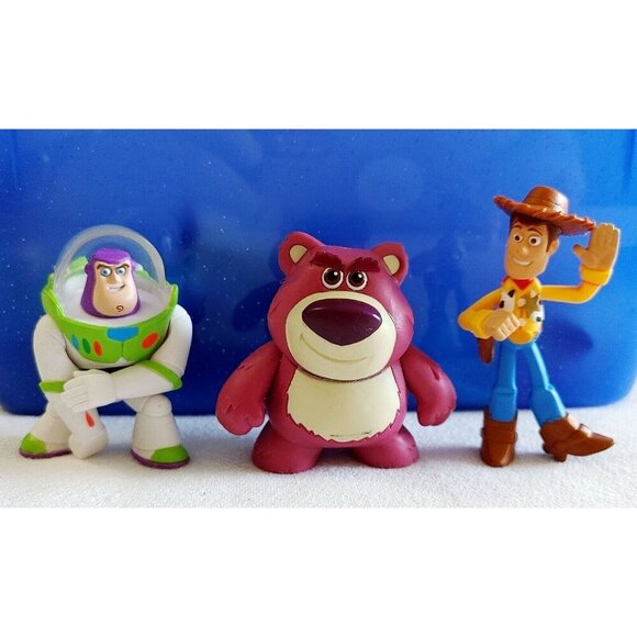 Lot of 5 Figures 2" DISNEY TOY STORY 3 Buddy Pack POSEABLE FIGURES - Picture 2 of 5